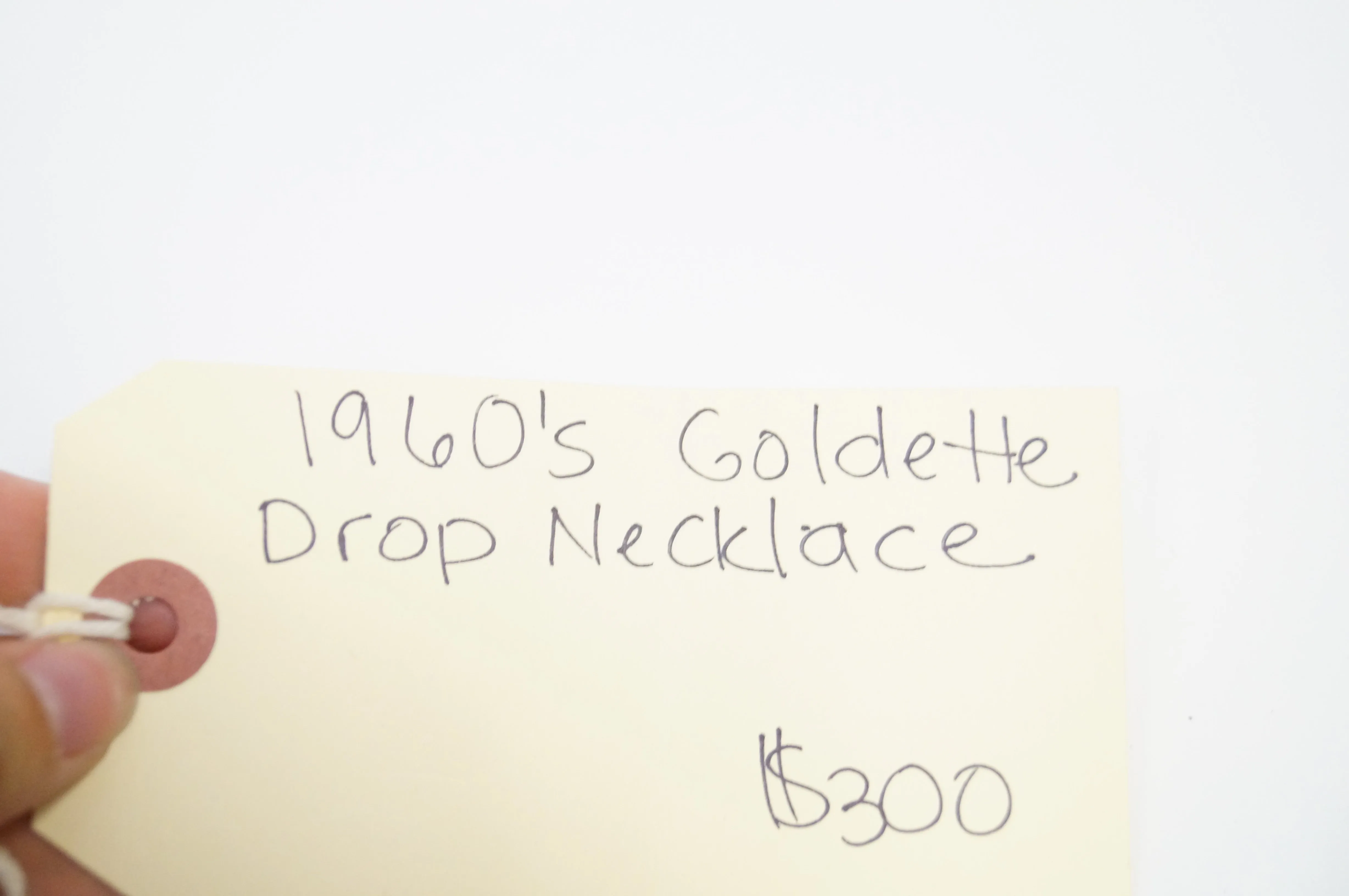 1960s Goldette Chandelier Bijoux Drop Necklace