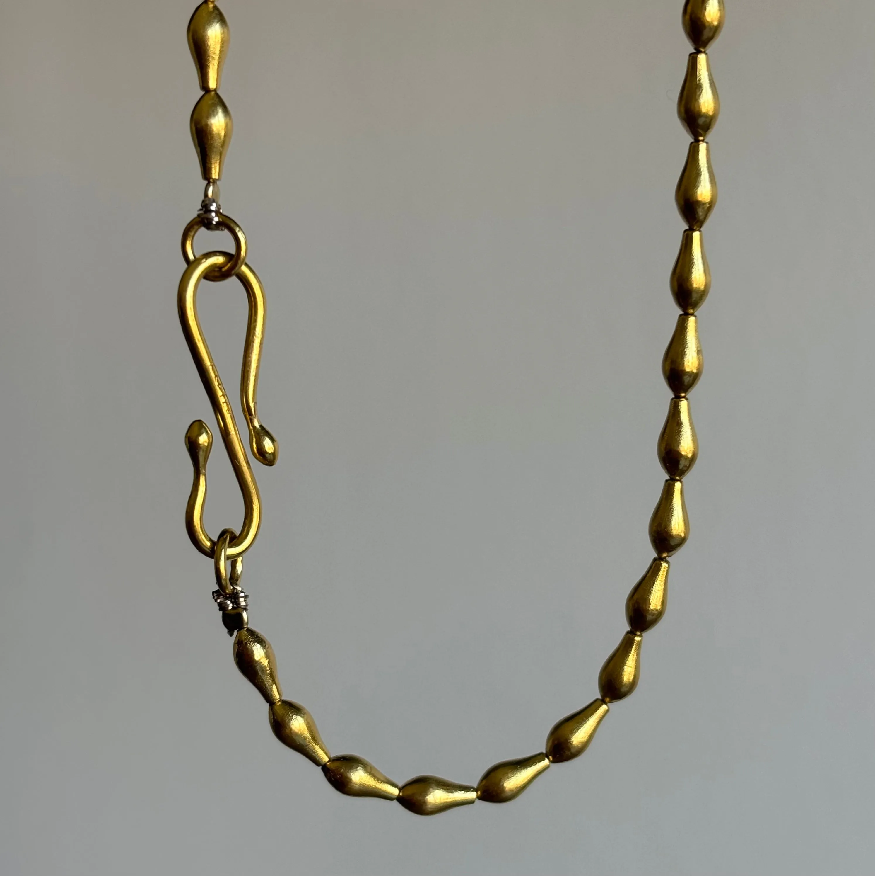 20k Gold Pod Necklace