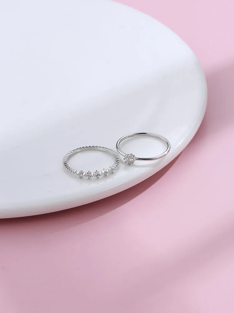 925 Sterling Silver Ladies Ring