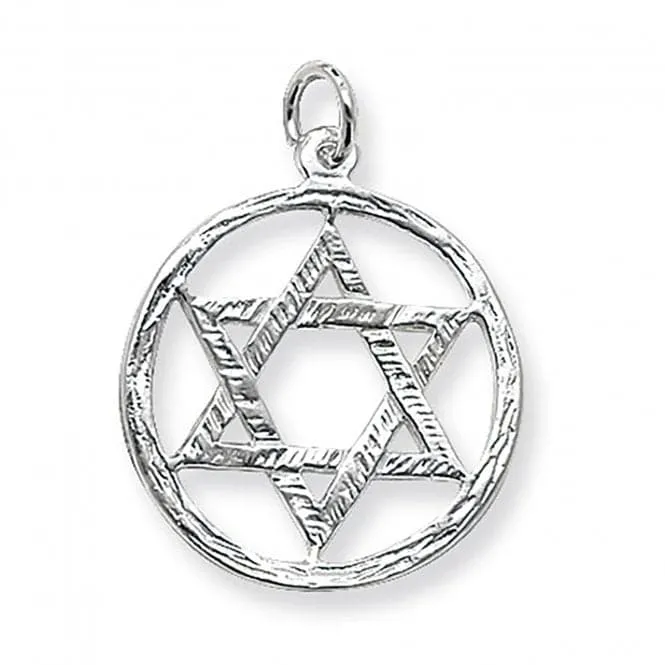 Acotis Silver Pendant Star of David G6472