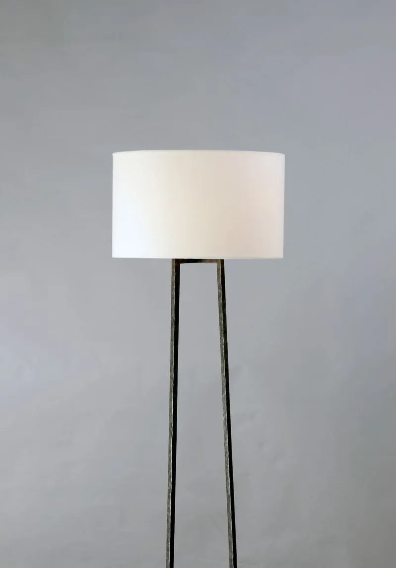 Anvil 64" Floor Lamp in Natural Iron