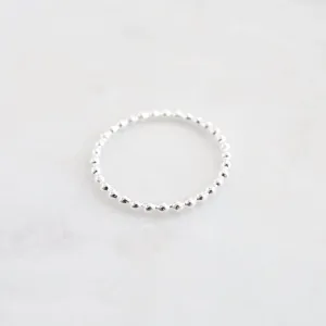 Ball Stacking Ring Sterling Silver Ring