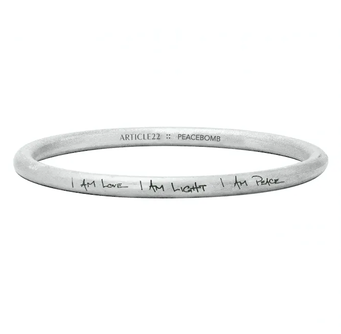 BUNDLE - I AM LOVE, I AM LIGHT, I AM PEACE BANGLE