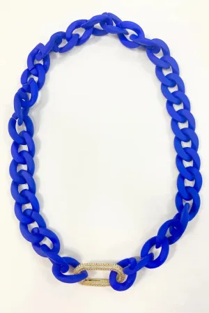 Cabana Necklace - Indigo Blue