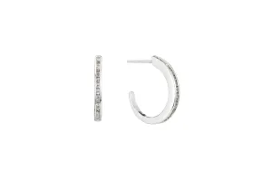 Channel Hoop Earring