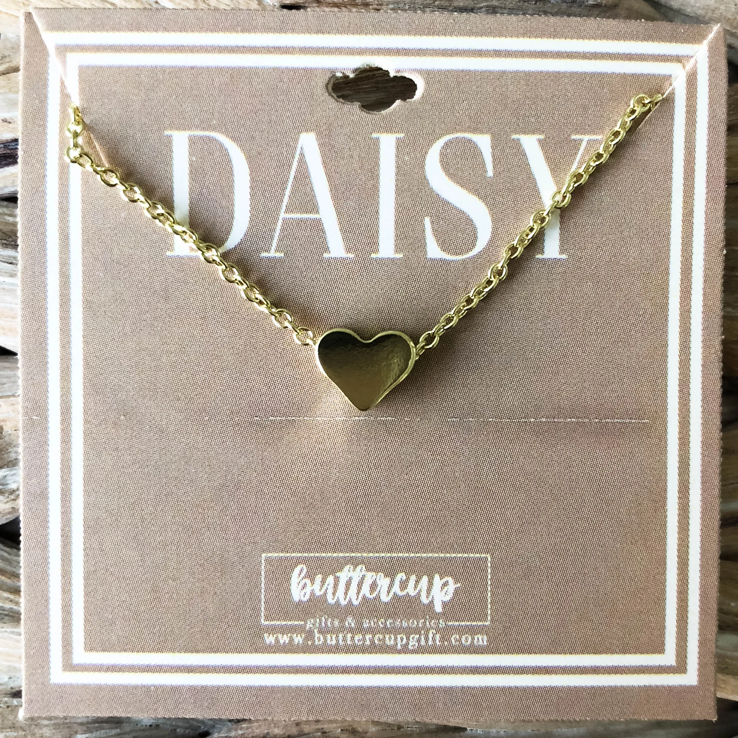 Daisy 'Heart' Necklace