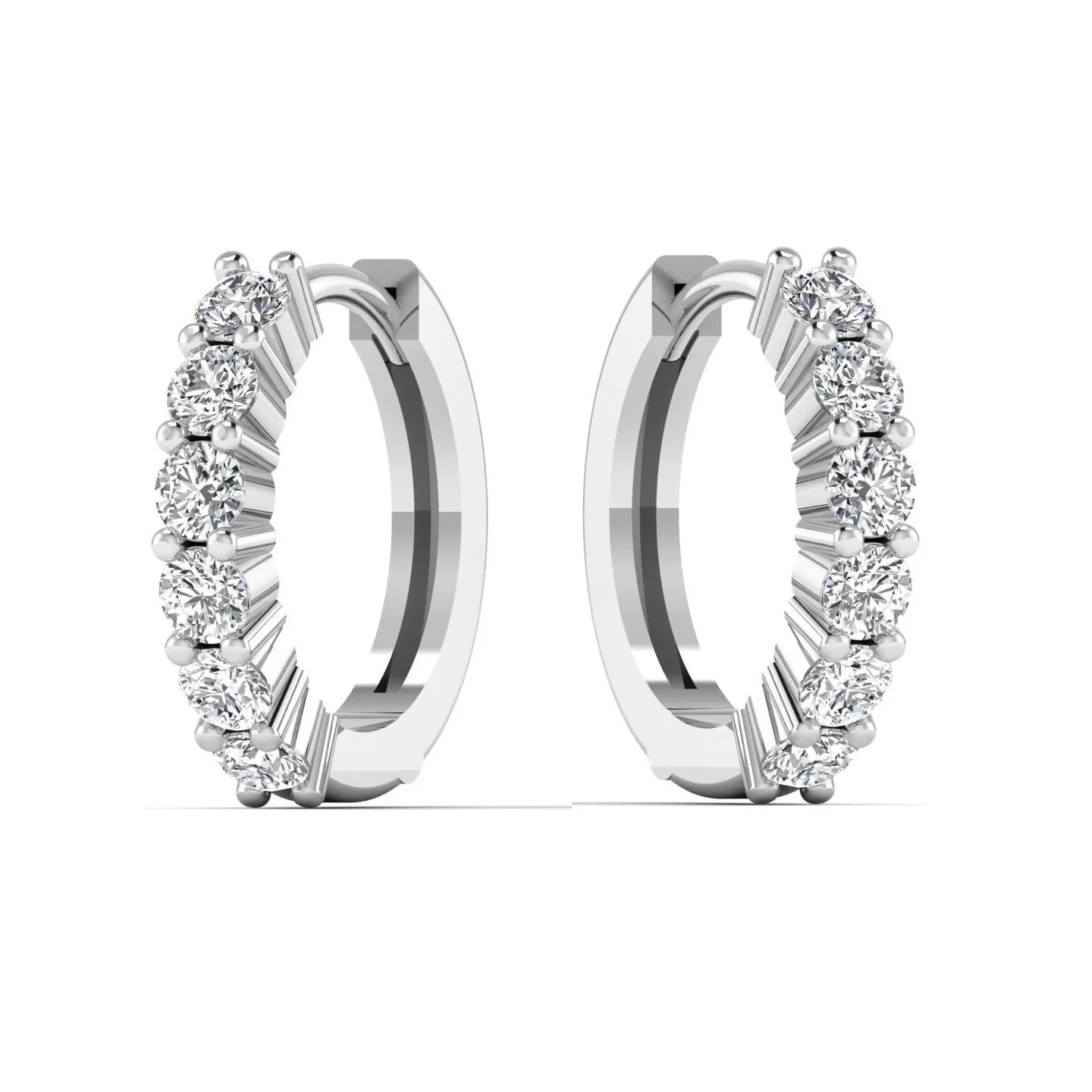 Delicate Sterling Silver Hoop Earrings