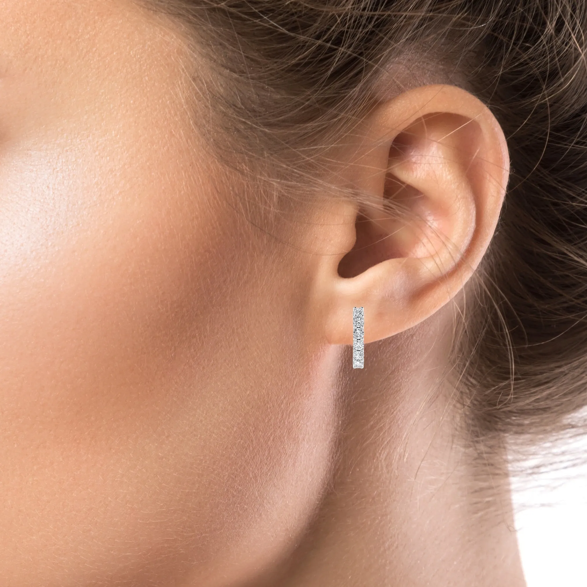 Delicate Sterling Silver Hoop Earrings