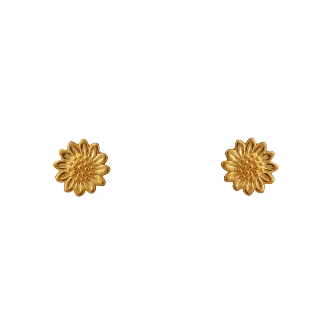 DELICATE SUNFLOWER STUDS