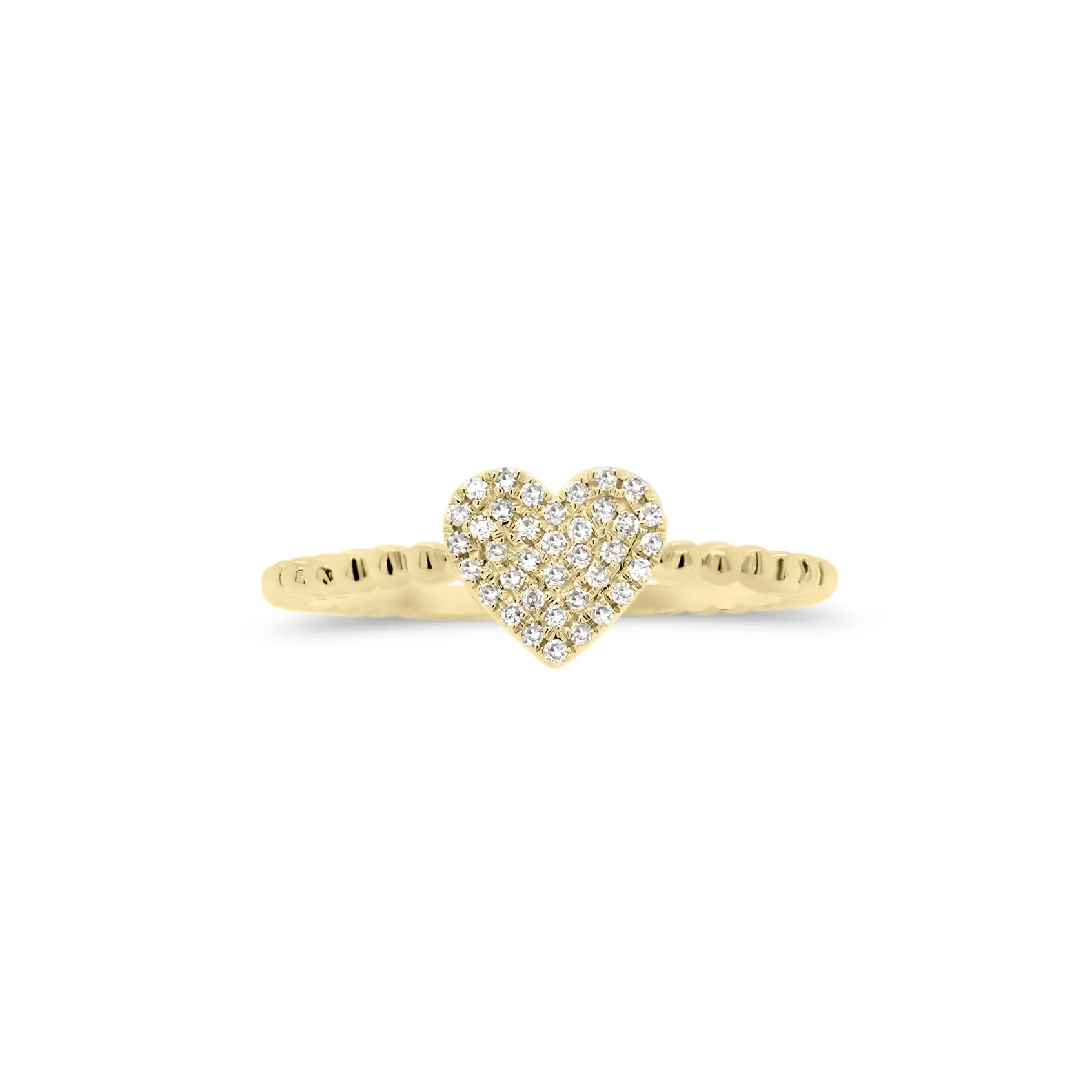 Diamond Heart Ring