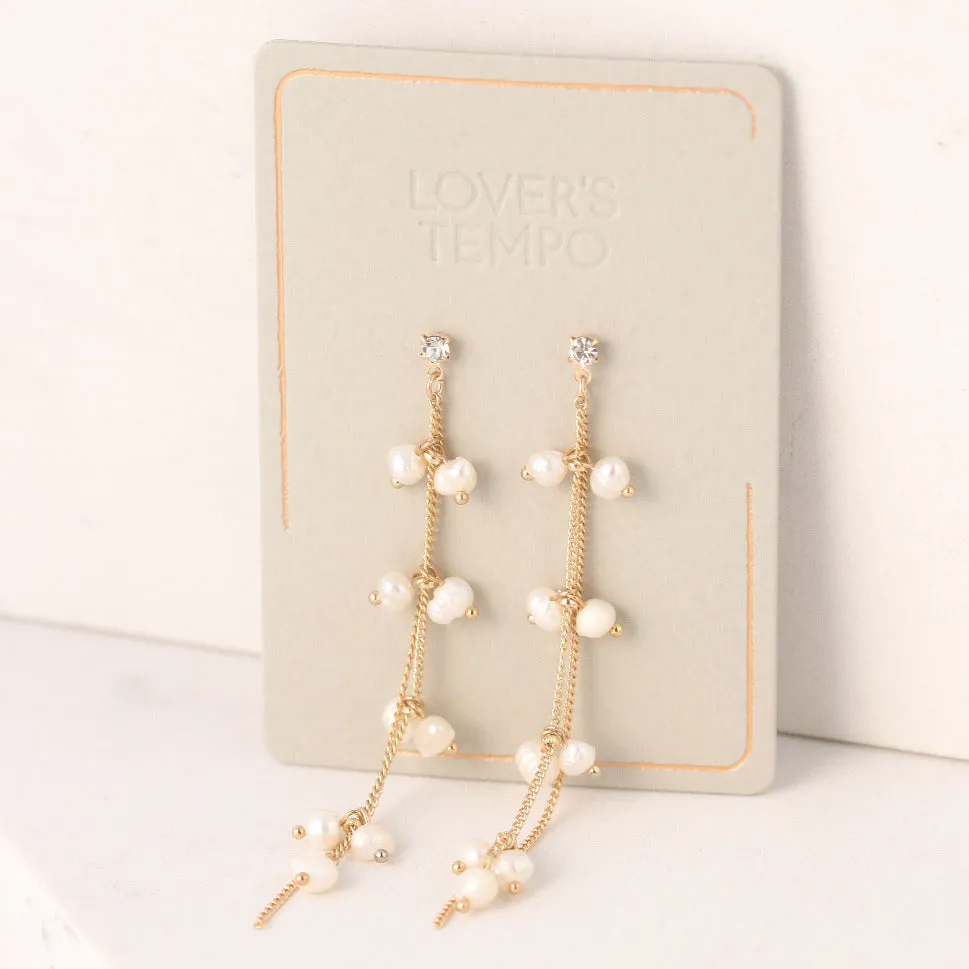 Dot Pearl Earrings