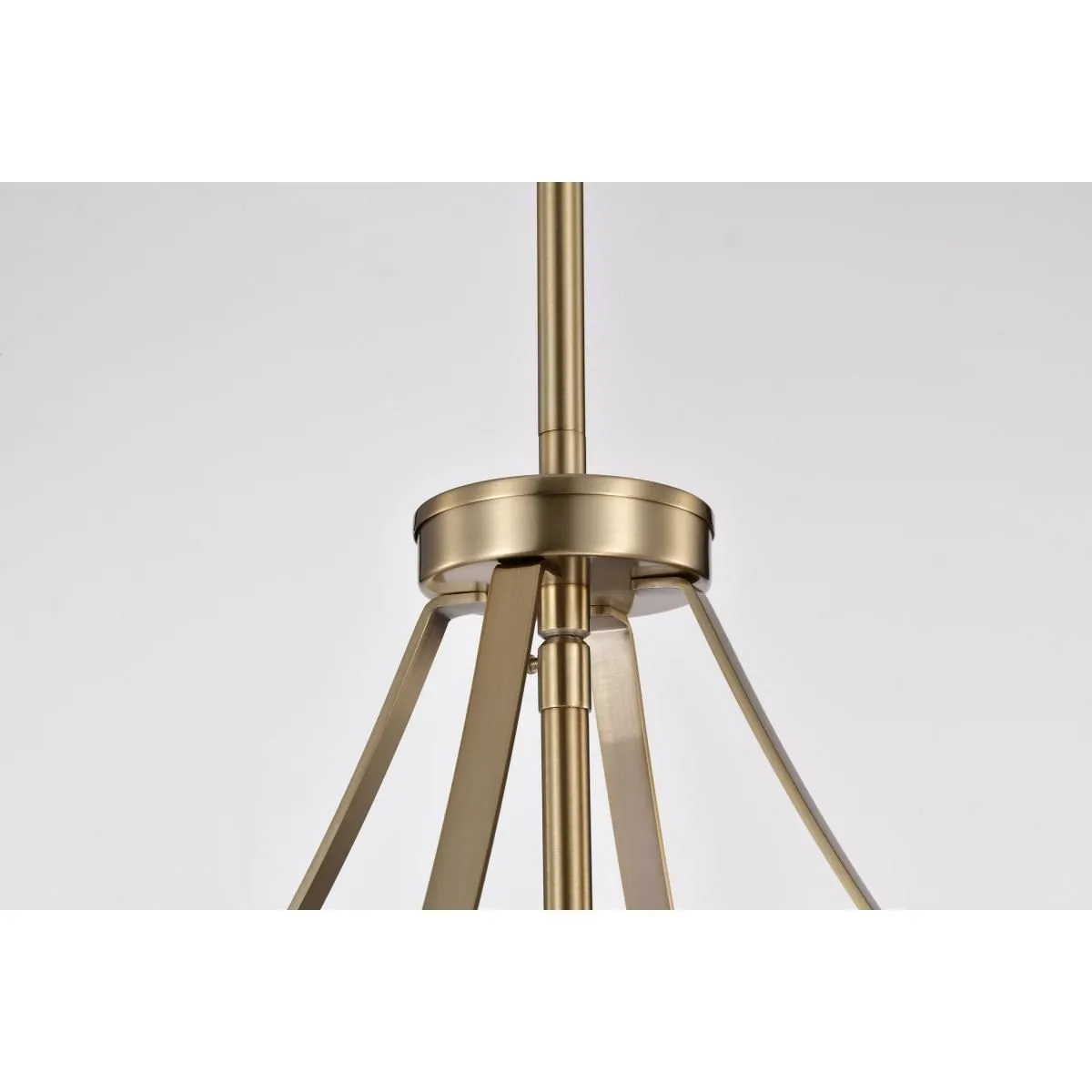 Easton 16 in. 3 lights Pendant Light Brass Finish