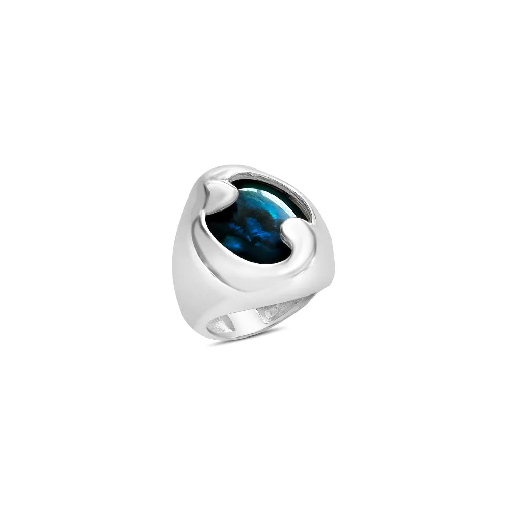 Glacier Statement Ring