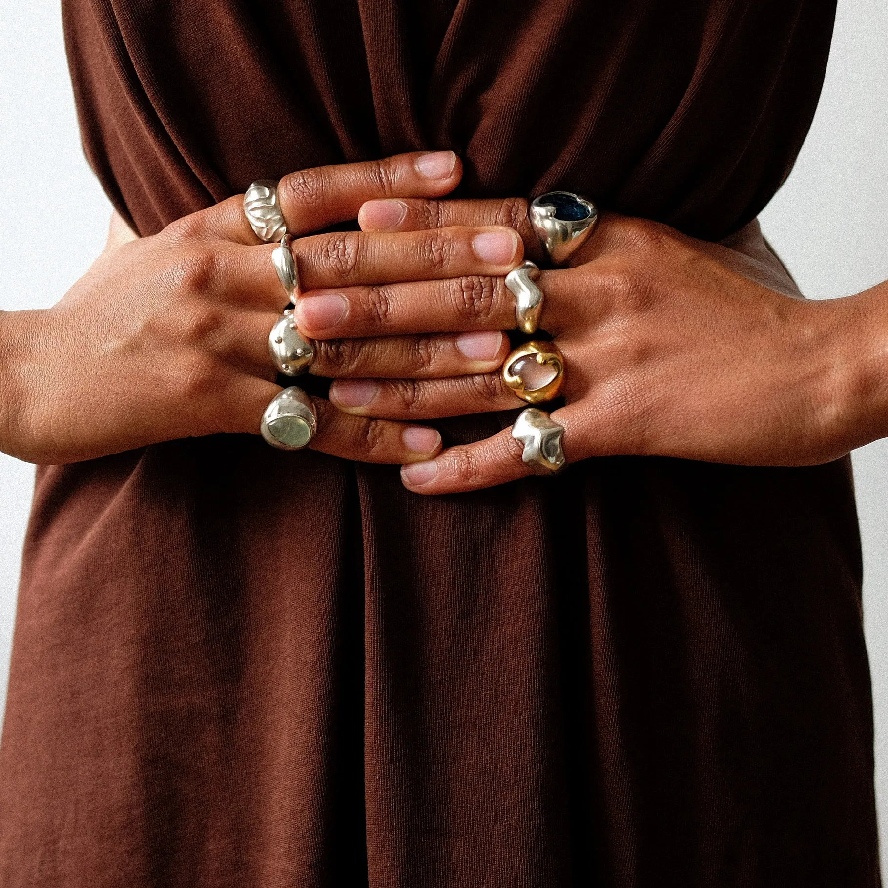 Glacier Statement Ring