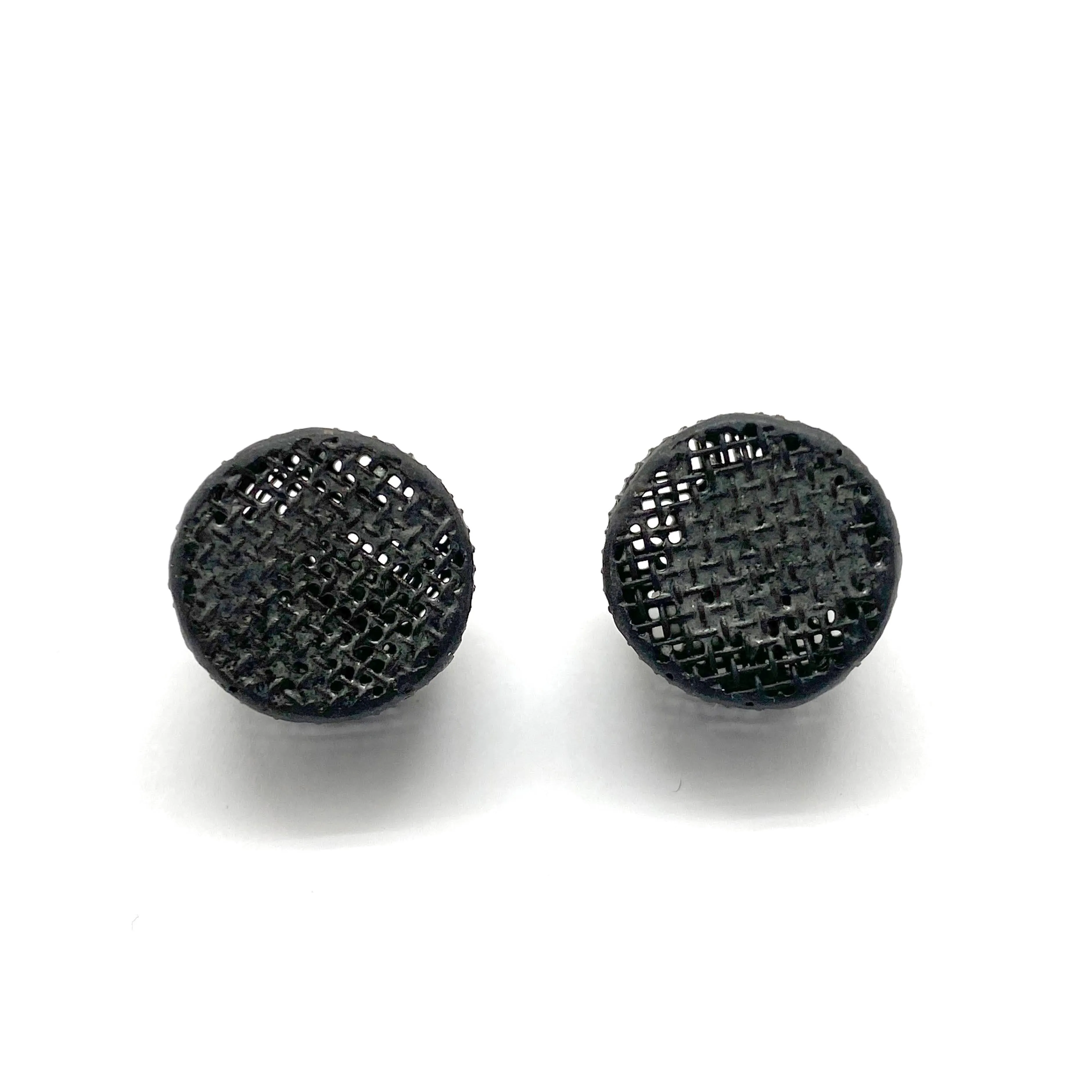 Hollow Mesh Circle Studs