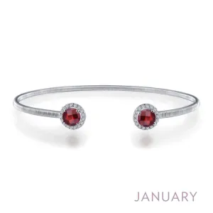 January Birthstone Bracelet