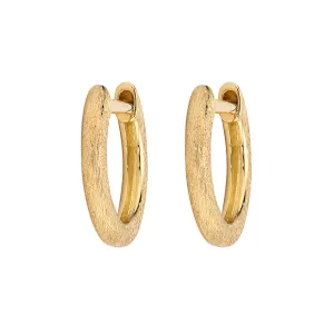 Jude Frances Plain Delicate Hoop Earrings