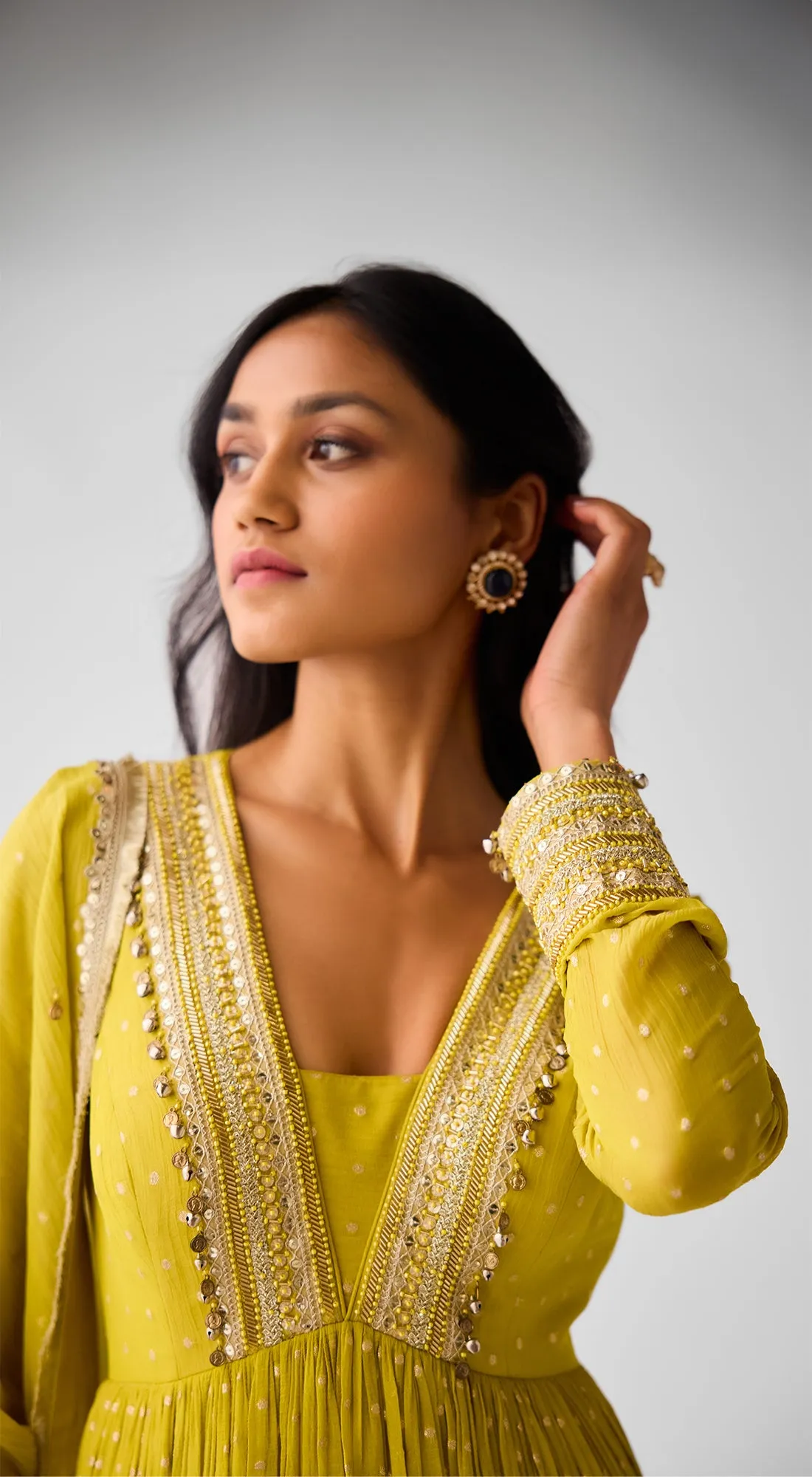 Jugni Kundan Studs