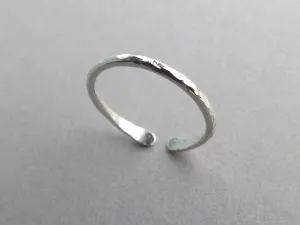 Knuckle Ring, Knuckle Rings, Stacking Mid Rings, above knuckle ring, Toe Rings, Rings, Sterling Silver Knuckle Ring