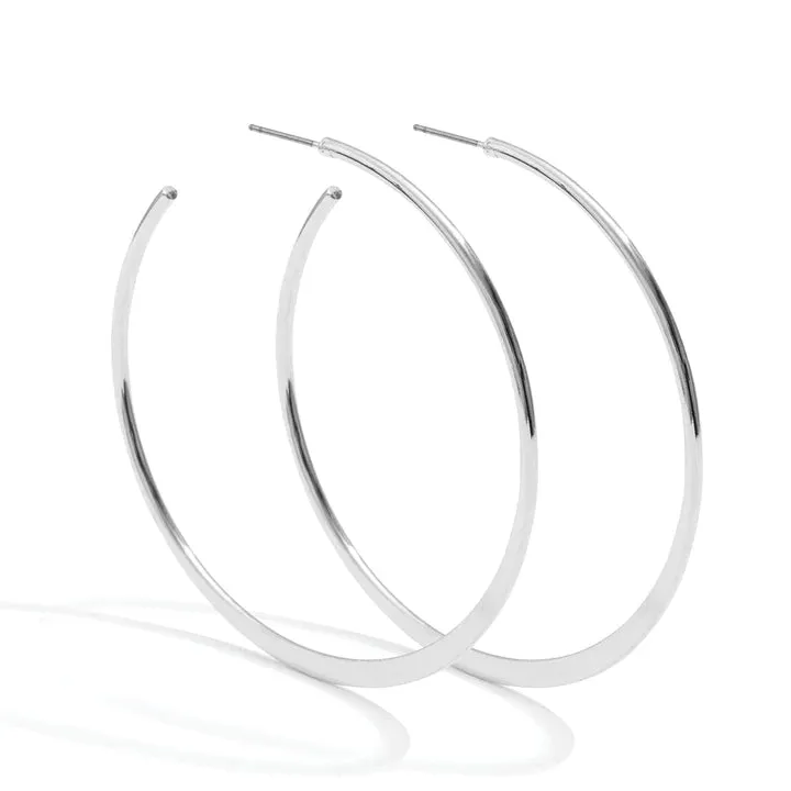 Large Delicate Hoops