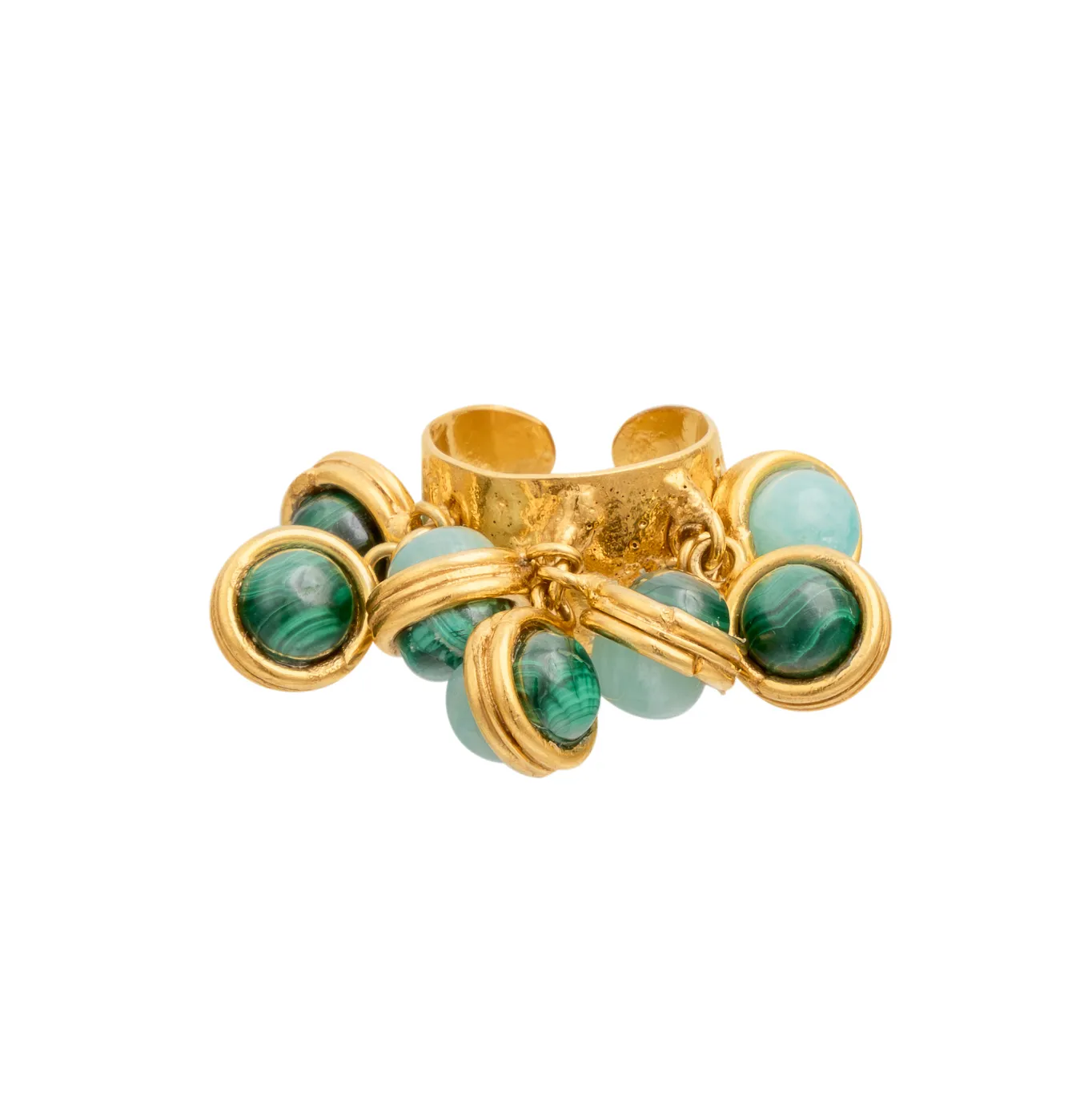 Malachite Mini Candies Ring