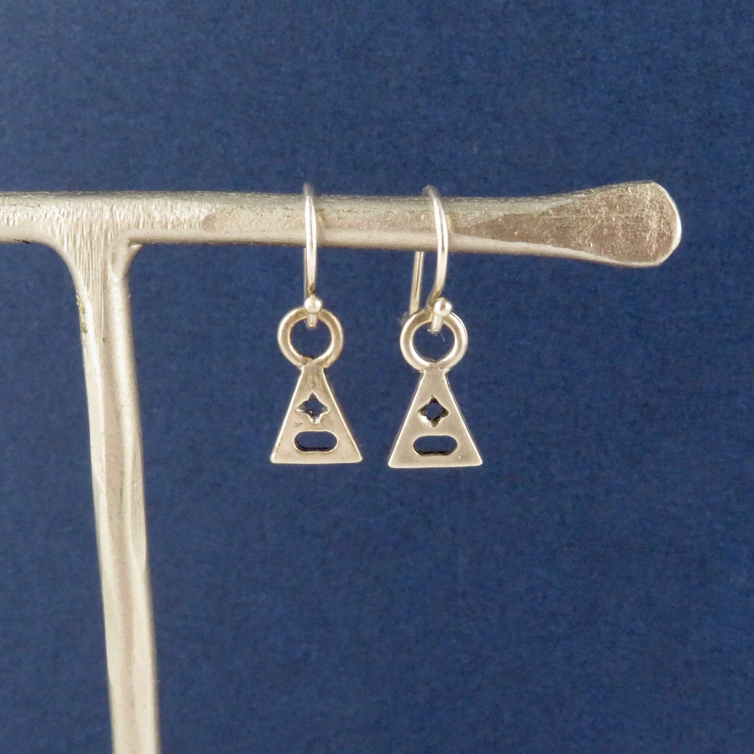 Mini Geo Skirt Earrings