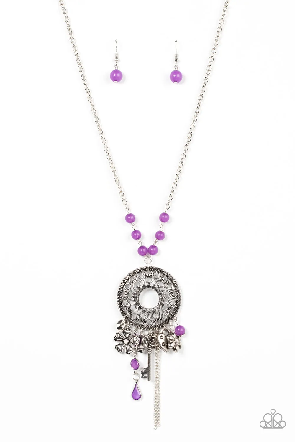 Necklaces Making Memories - Purple FINAL