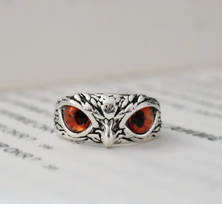 NEW Retro Cute Simple Design Owl Ring