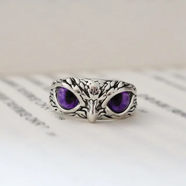 NEW Retro Cute Simple Design Owl Ring