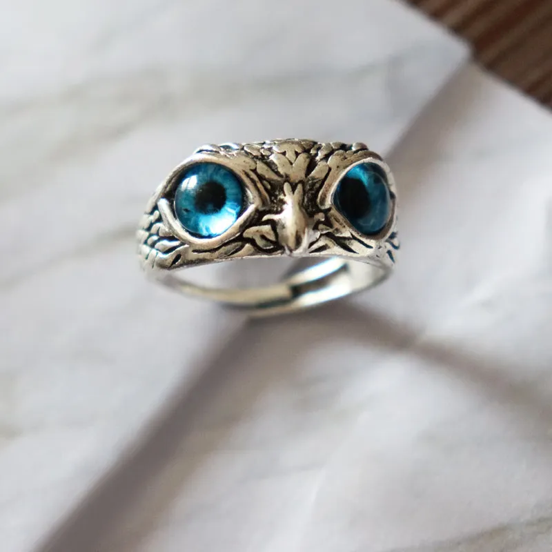 NEW Retro Cute Simple Design Owl Ring