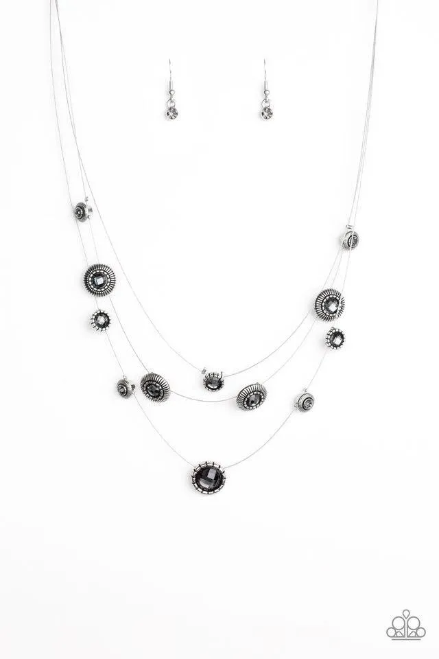 Paparazzi Necklace ~ SHEER Thing! - Silver