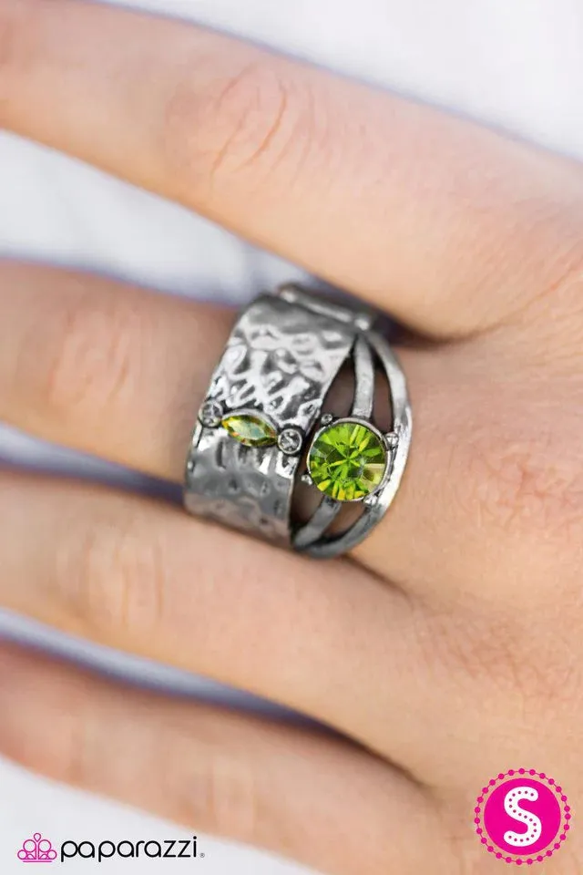 Paparazzi Ring ~ Treasured Heirloom - Green