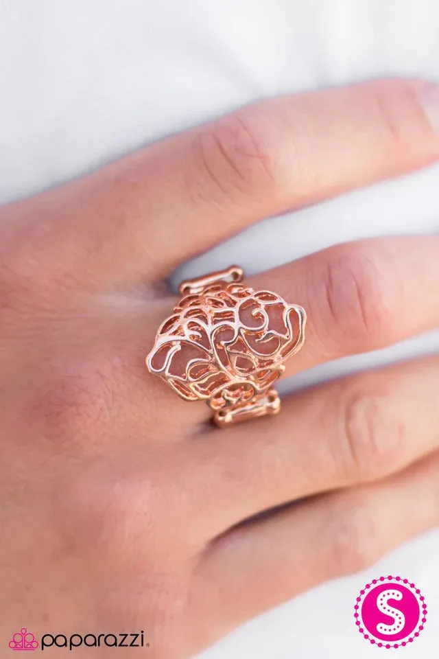 Paparazzi Ring ~ What A Breeze - Copper