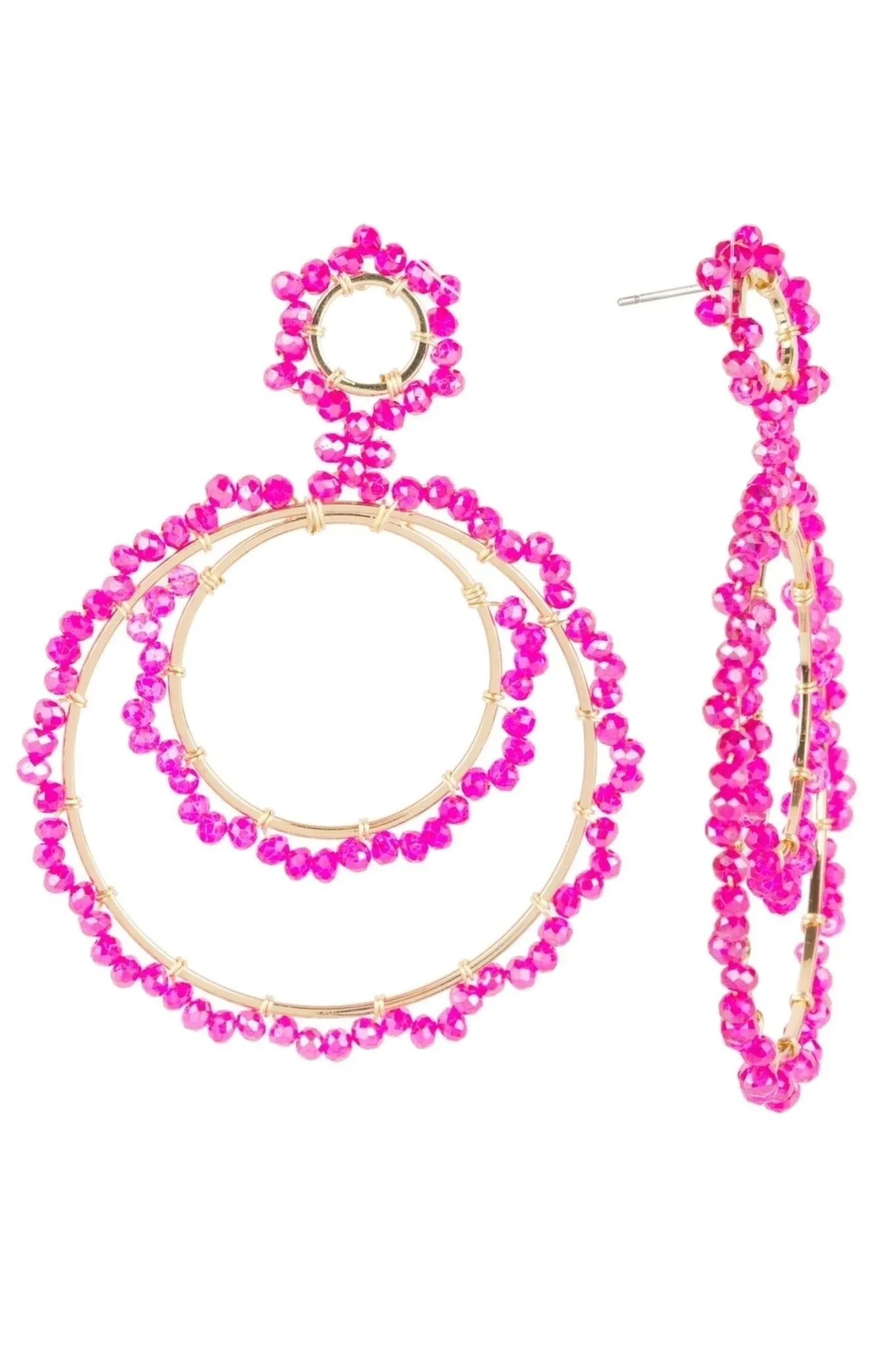 Paradise Hoop Earring