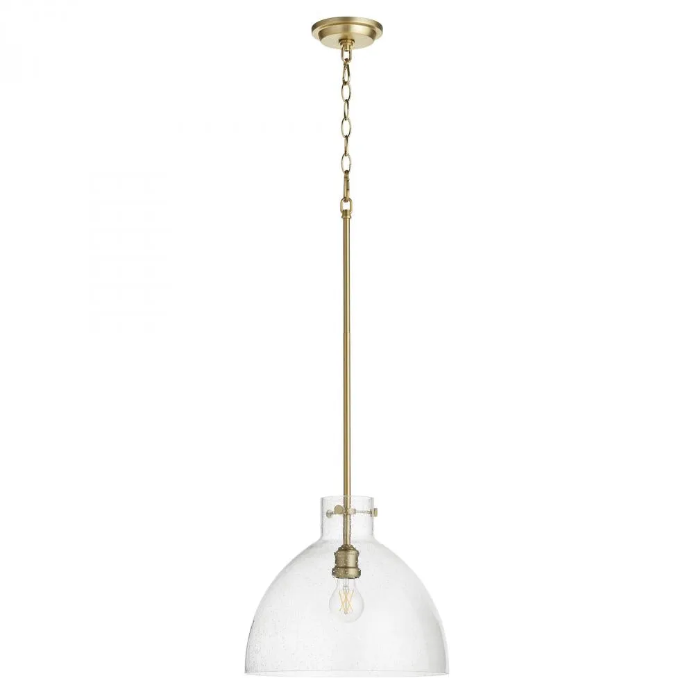 Quorum International WALLINGER 8832-80 Pendant - Aged Brass