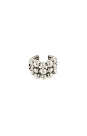 Silver Multiperla Ring