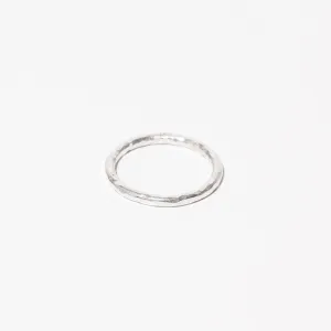 Simple Band Stacking Ring - Sterling Silver