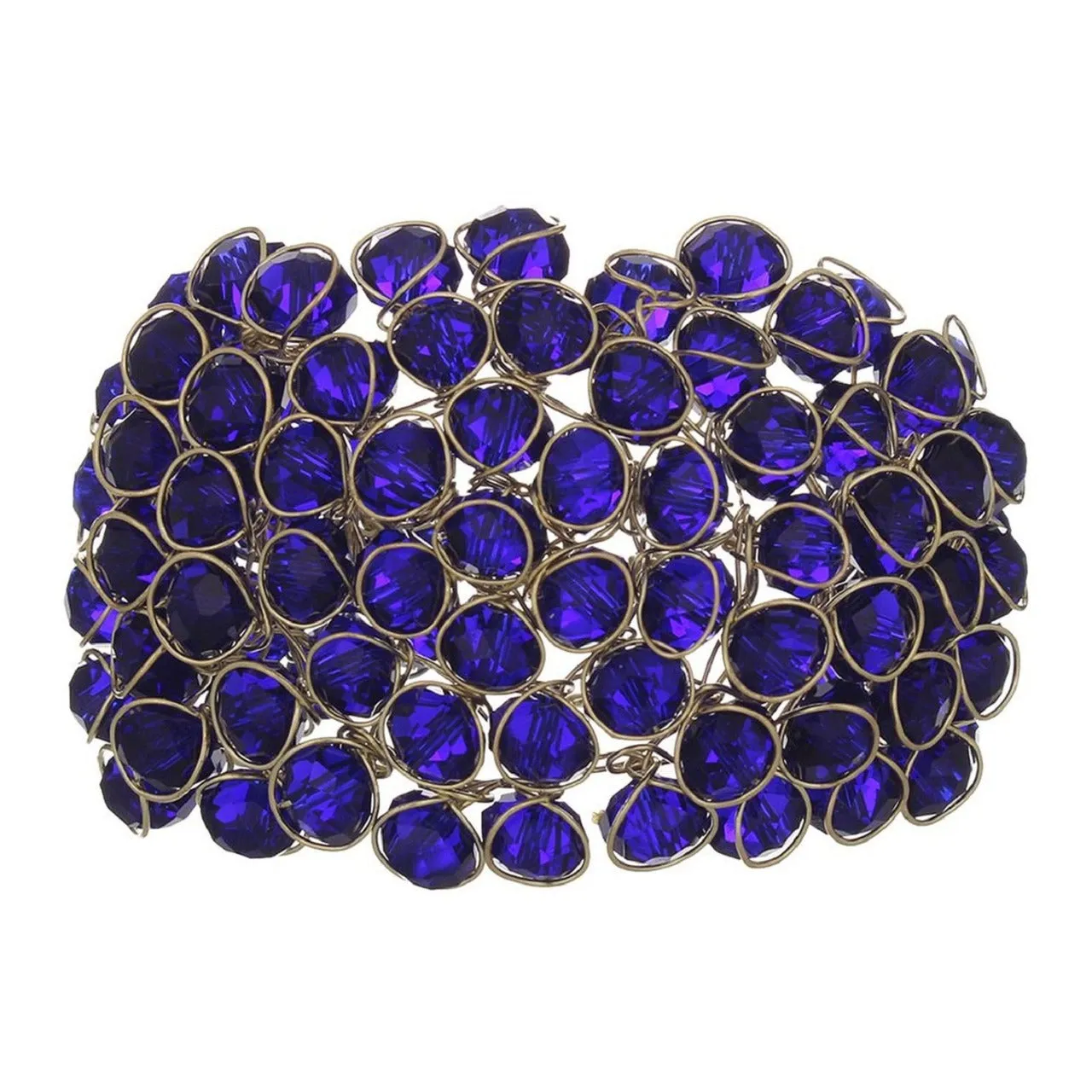 Stylish & Crystal Bracelet Blue Color Suitable Size & Adjustable for Women and Girls