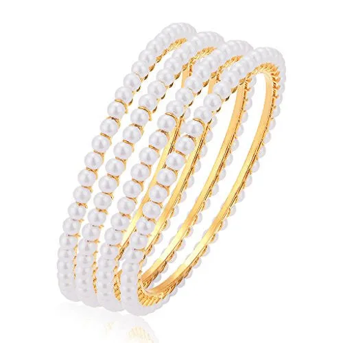 Sukkhi Excellent Gold Plated Bangles For Women