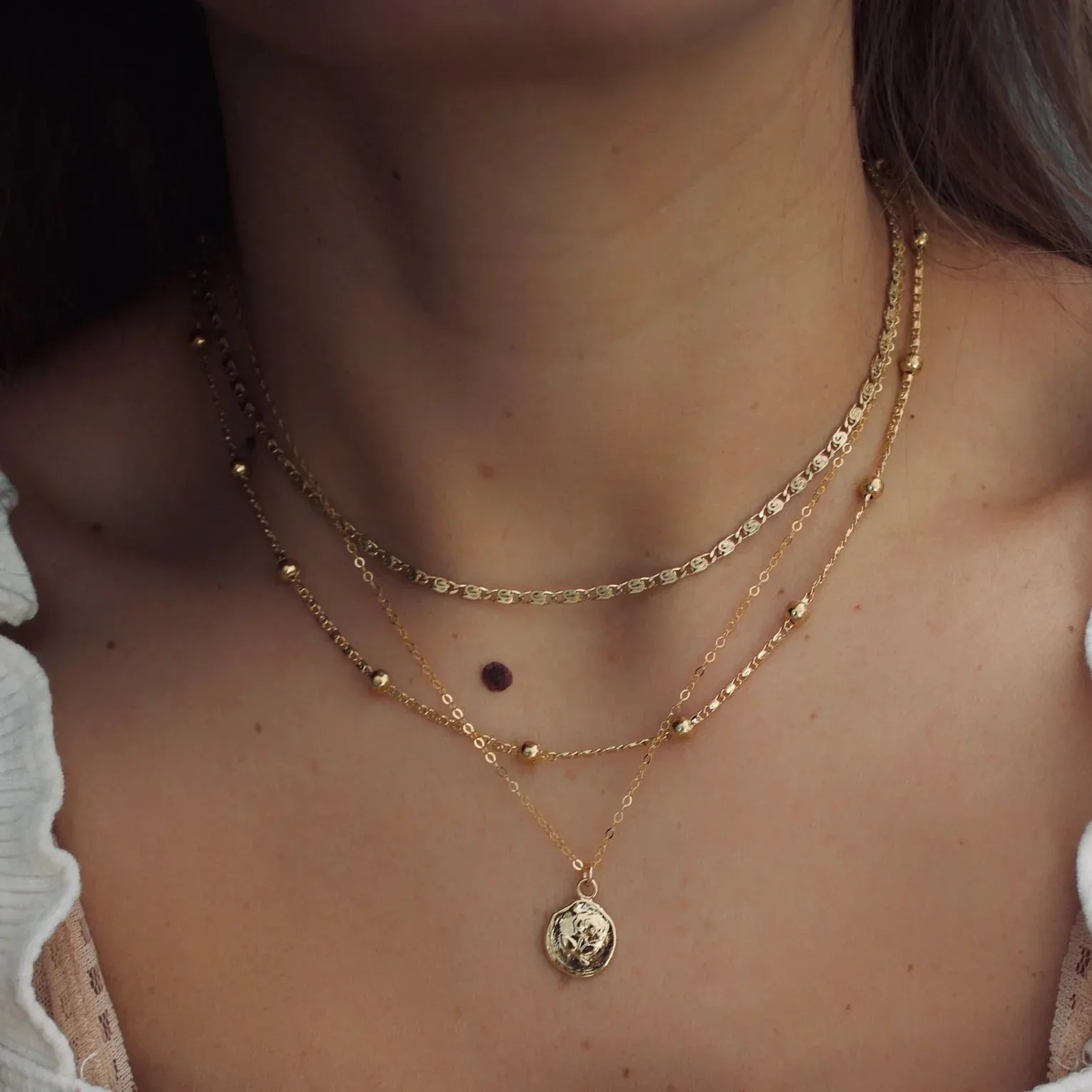 The Caroline Ornate Chain Necklace