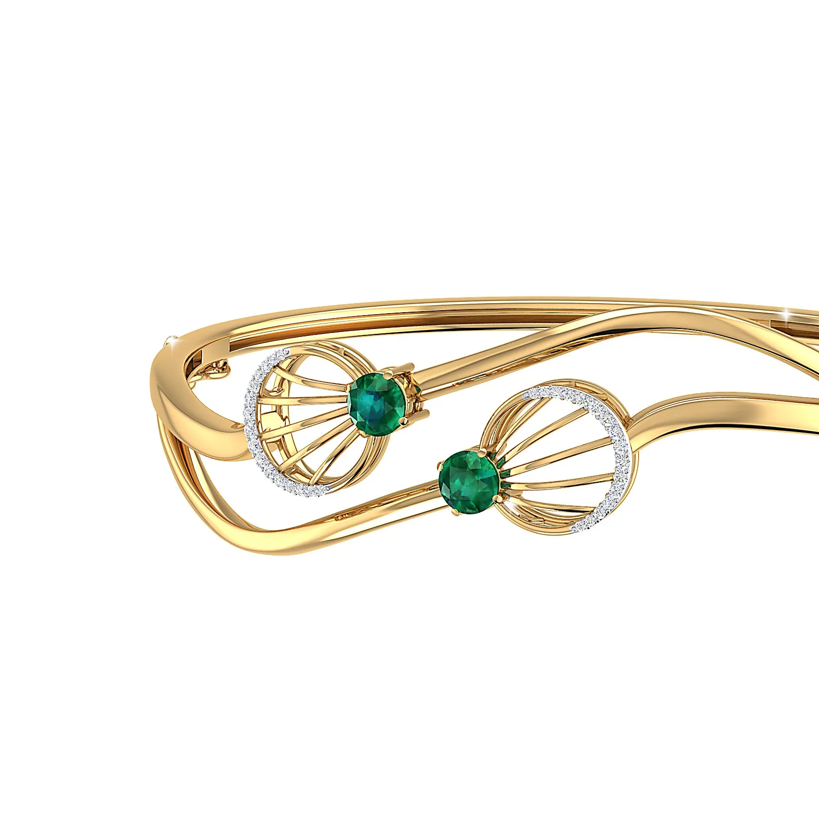 THE CASTER EMERALD BRACELET