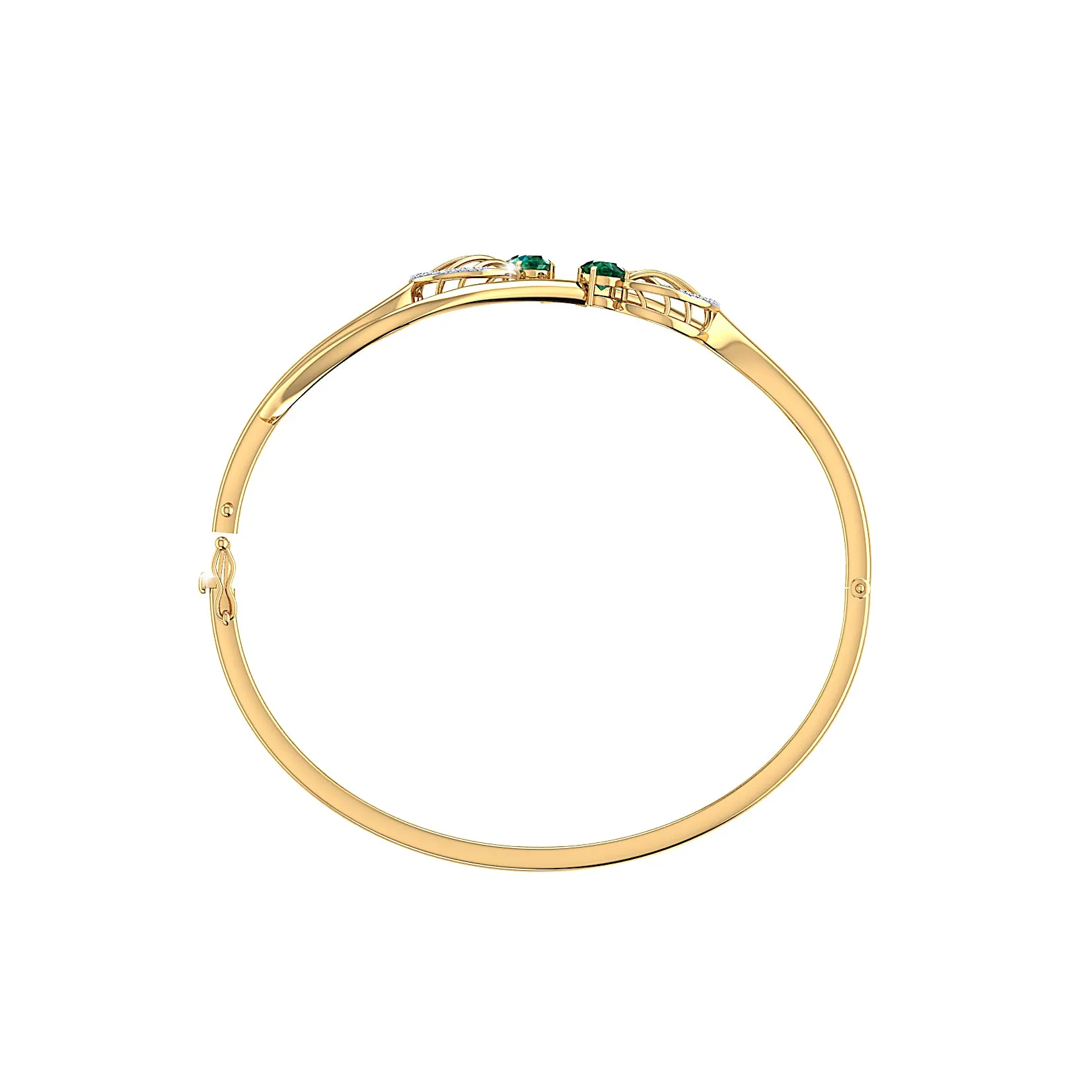 THE CASTER EMERALD BRACELET