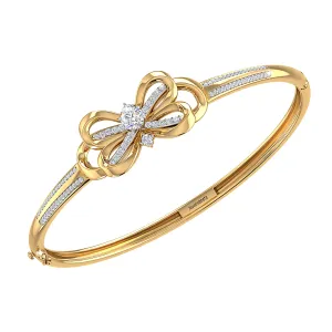 THE INFINITY LOVE KNOT SOLITAIRE BRACELET