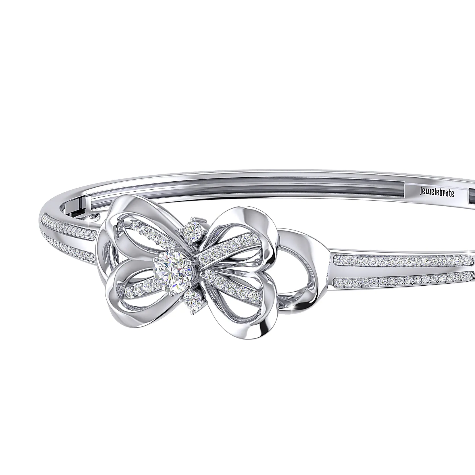 THE INFINITY LOVE KNOT SOLITAIRE BRACELET